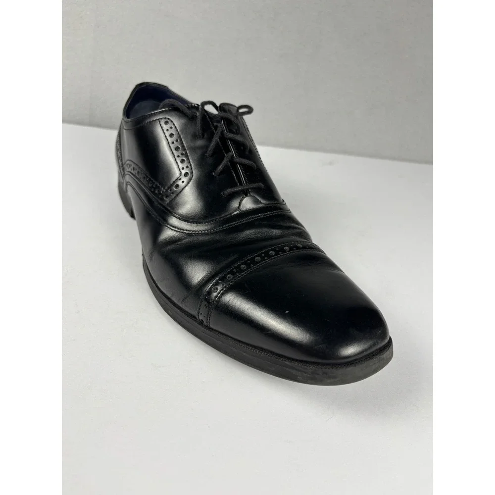 Cole Haan Grand.OS C20225 Cap Toe Brogue Oxford Shoes 11 M Black